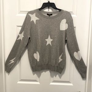 Fate hearts stars and lightning bolt sweater
